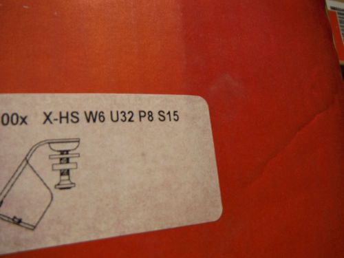 HILTI  X-HS W6 U32 P8 S15 (50pcs)
