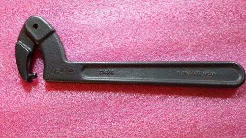 FAIRMOUNT 0-474 ADJUSTABLE 1/4&#034; PIN SPANNER WRENCH 2&#034; TO 4 3/4&#034; Made in USA