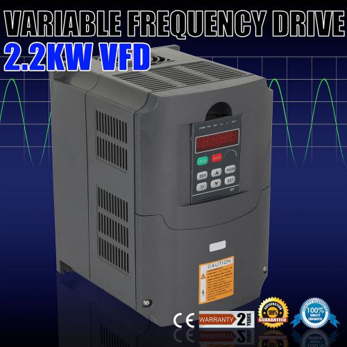 3hp 2.2kw vfd drive inverter solutions closed-loop ratting dependable performace for sale