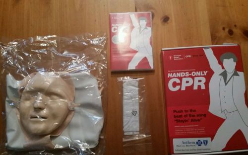 Mini Anne Laerdal inflatable CPR training doll rescue learning mannequin SEALED