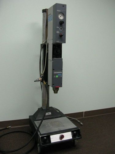 Branson 900AE Low Force Ultrasonic Welding Machine w/ Assembly Stand | P &amp; R