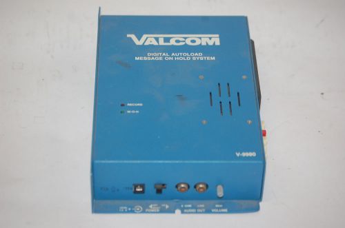 VALCOM V-9980 DIGITAL AUTOLOAD MESSAGE ON HOLD SYSTEM