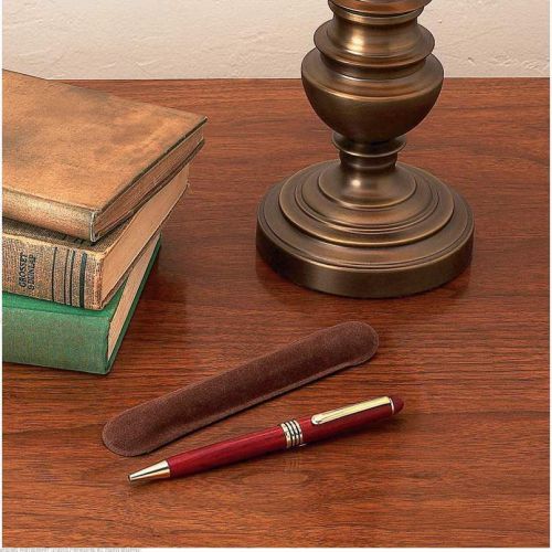 Genuine Rosewood Executive Pen W/ Velveteen Pouch