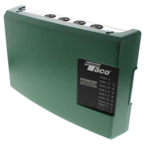 NEW TACO ZVC406-EXP-4 SIX ZONE VALVE CONTROL MODULE WITH PRIORITY EXPANDABLE