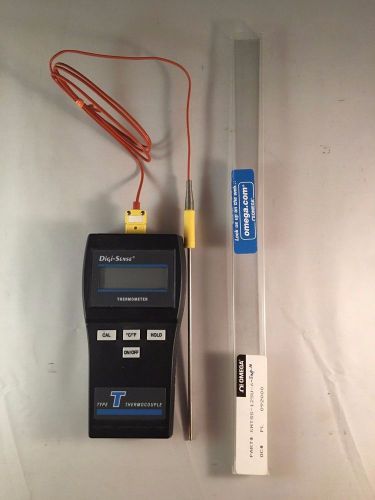 Eutech Instruments 60010-20 Digi-Serve Thermometer Type T Thermocouple w/ Probe