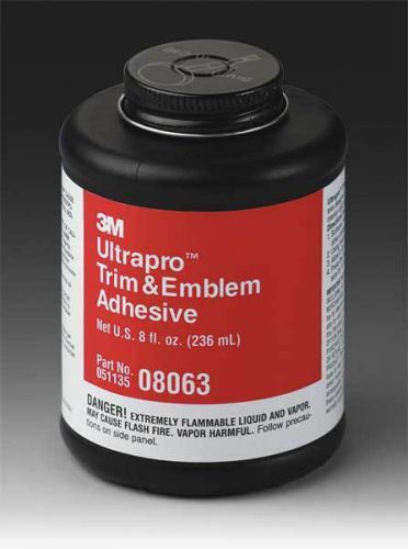 3M (08063) Trim and Emblem Adhesive, 08063, 8 fl oz / 236 mL