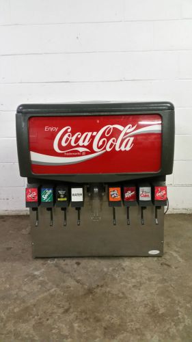 Cornelius beverage dispensing pop machine ed200-bc2 115 volt tested  8 head ice for sale