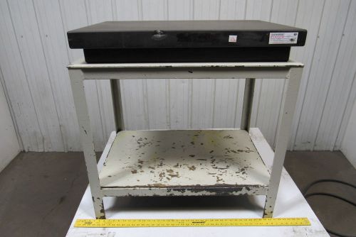 24&#034;x36&#034;x5&#034; Surface Inspection Plate 32&#034; Tall Steel Stand Bevel Top  Grade &#034;B&#034;