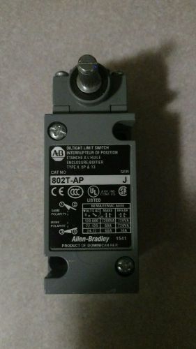 Allen-Bradley 802T-AP oiltight limit switch NEW