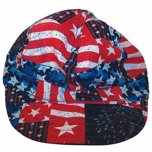 US Forge 00141 Cotton Welding Cap USA Flag