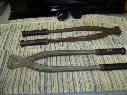 2 Pair Signode Vintage Banding Crimper  Strapping Tool