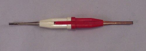 AMP TYCO 91067-2 Contact Insertion Extraction Tool 24-20 AWG Red White Metal Tip