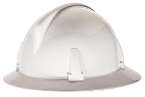 MSA 475393 Topgard Non-Slotted Protective Hat with Fas-Trac Suspension, White