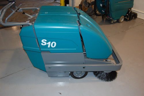 Tennant s10 battery powered walk behind sweeper for sale