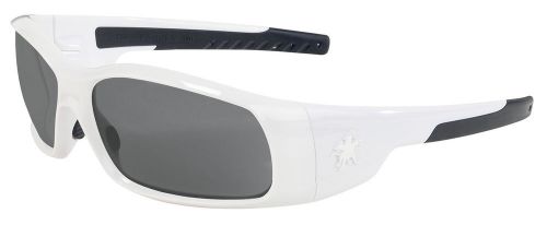 $10.50 SAFETY GLASSES WHITE FRAME WITH GRAY LENS ANSI Z87+ FREE SHIPPING