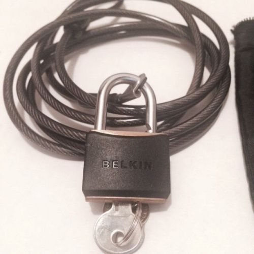 Belkin Notebook Security Lock - Security cable lock - black - 6 ft F8E550
