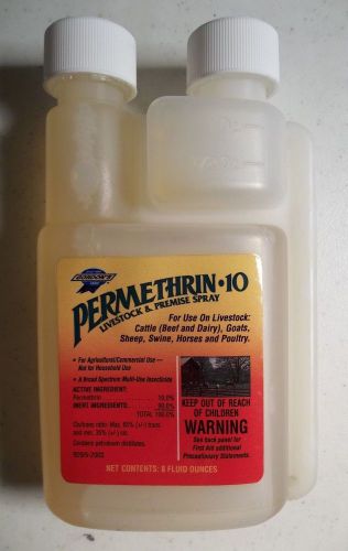 Gordon&#039;s PERMETHRIN 10 Livestock &amp; Premise Spray Multi-Use Insecticide 8 fl oz