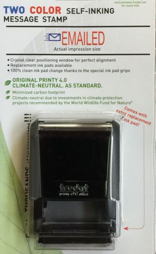 Self-Inking  Message Stamp, EMAILED
