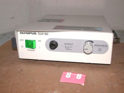 Olympus Optical CLH SC Halogen Fiberoptic Light Source Endoscopy Free S&amp;H