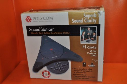 Polycom SoundStation Business Conference Phone System 2201-03308-001 IN BOX