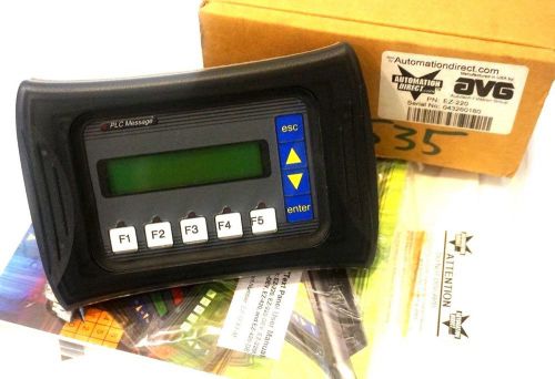 NEW AVG AUTOMATION DIRECT EZ-220 OPERATOR INTERFACE LCD DISPLAY 5 BUTTON EZ220