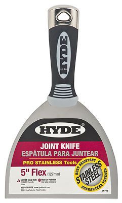 Hyde mfg. 06778 max grip pro tools-5&#034; pro joint knife for sale