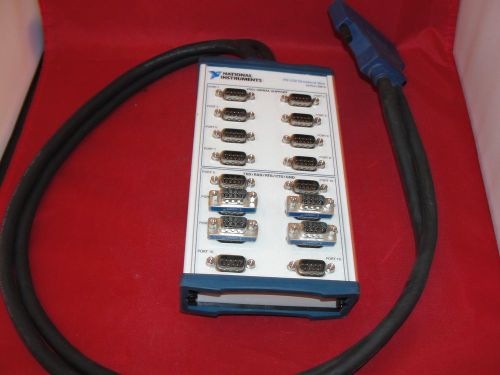 National Instruments RS-232 Model 16-Port Serial Breakout Box P/N: 186936C-01