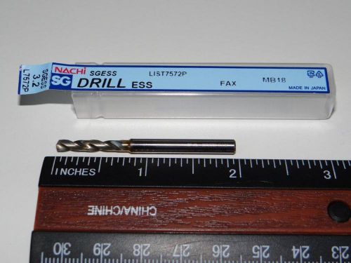 NACHI Drill 3.2mm SG-ESS L7572P