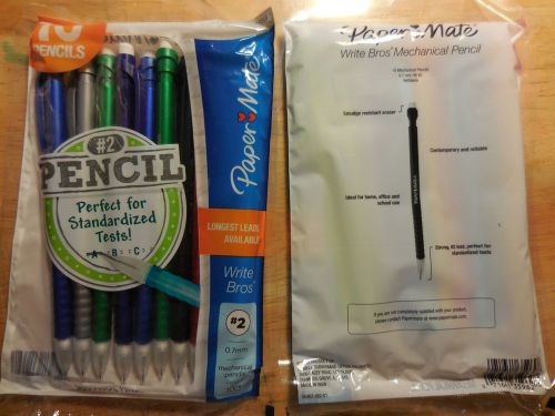 16 New Packs of Paper Mate Mechanical Pencil 0.7 mm #2 Lead 10 Pencils Per Pack