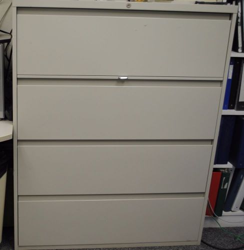 4 drawer lateral file cabinet 42x52x18