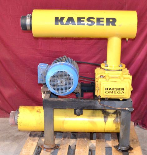 Kaeser OMEGA 42 Rotary Vacuum Compressor Displacement Blower DB 165  20 HP, 3Ph