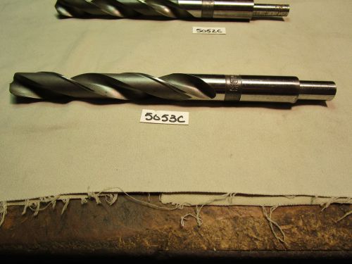 (#5053C) Used USA Made 53/64 Straight Shank Style Drill