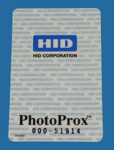 NEW HID PhotoProx Door Access Control Photo &amp; Proximity Card RFID Keyless Entry