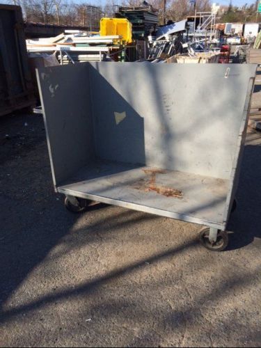Commercial Utility CART Steel Stock Bar Restaurant Used Material Handling Cage