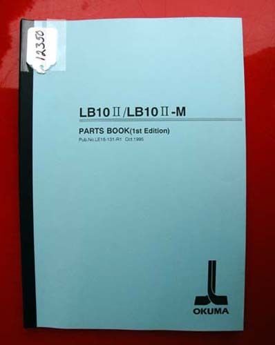 Okuma LB10 II/LB10 II-M Parts Book: LE15-131-R1 (Inv.12350)