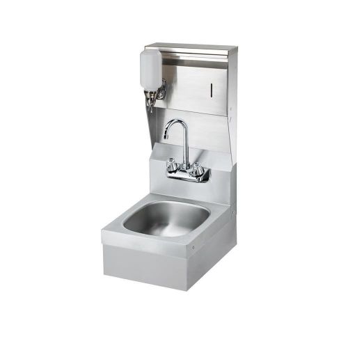 Krowne hs-37 space saver hand sink wall mount 12&#034;w x 17&#034;d x 24&#034;h o.a. for sale
