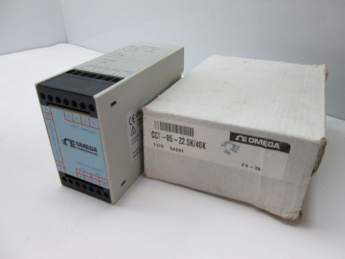 New In Box Omron CCT-05-22.5K/40K Signal Conditioner, Frequency Input