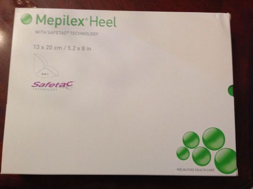 MOLNLYCKE Mepilex Heel 5.2&#034;x8&#034; *NEW* box of 5, REF#288100