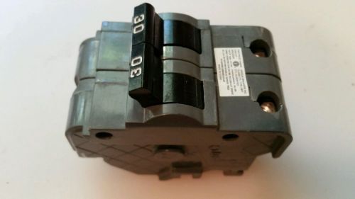 NOS Federal Pacific Electric FPE 30A 30 Amp 2 pole Circuit Breaker Stab Lok