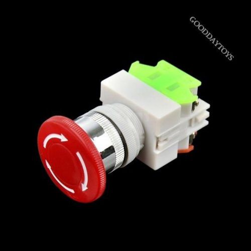 New Emergency Stop Switch Push Button Mushroom PushButton ideal