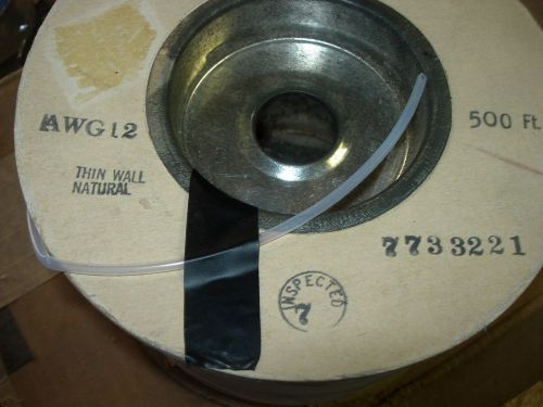 Teflon Electrical Tubing, 12ga, .105&#034;OD x .080&#034;ID, 25ft lengths