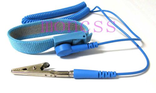 Hot 5pcs new anti static esd adjustable wrist strap discharge band grounding for sale
