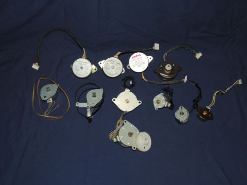 11 used misc stepper motors, cnc, 3D printer, Arduino or microchip pic projects