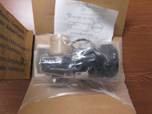 Bodine dc motor 6126gy type:33a3bepm-5r  1/12hp 67rpm 30:1 ratio 130vdc for sale