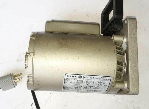 GE 5KC   5KC37NN470X 1/3HP 1725 RPM AC ELECTRIC MOTOR 1 PH Thermally Protected