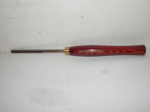 Record Power HSS 3/8 inch Woodturning Gouge Chisel.