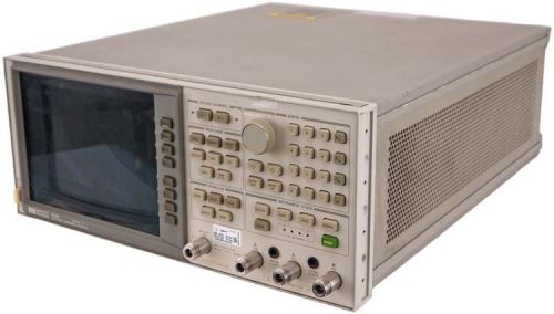 HP Agilent 8702B 300kHz-3GHz 2-Channel Lightwave Test Component Analyzer HPIB