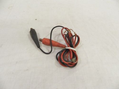 Test Set Cord with Heavy Duty Clips Red and Black wires.