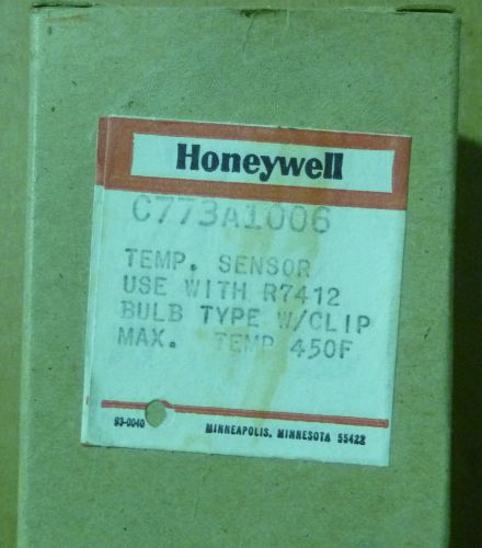 HONEYWELL C773A1006 TEMP. SENSOR USE WITH R7412