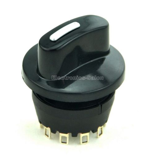 50pcs sp10t 8a/250v 1 pole 10 way rotary switch, with knob. for sale